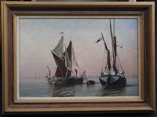 Kenneth Denton (1932-) Before the race 17.5 x 26.5in.
